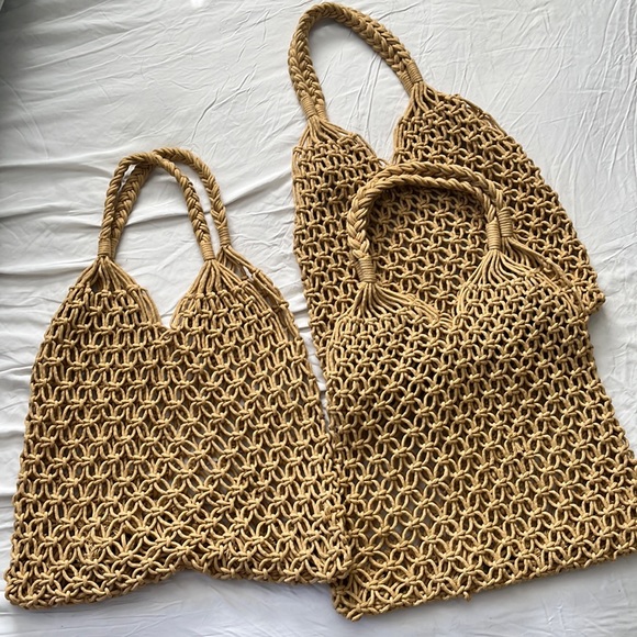 Crochet beach bags - Picture 1 of 3